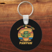 Nacho Average Pawpaw Matching Mexican Cinco De May キーホルダー (正面)