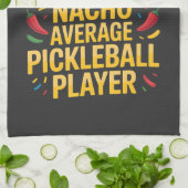 Nacho Average Pickleball Player キッチンタオル (折り畳み)