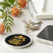 Nacho Average Pickleball Player キーホルダー (側面)