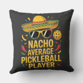 Nacho Average Pickleball Player クッション (裏面)