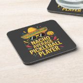 Nacho Average Pickleball Player コースター (左側)