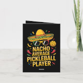 Nacho Average Pickleball Player シーズンカード (裏面)