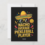 Nacho Average Pickleball Player シーズンカード (裏面)