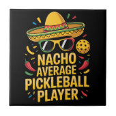 Nacho Average Pickleball Player タイル (正面)