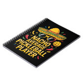Nacho Average Pickleball Player ノートブック (左側)