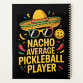 Nacho Average Pickleball Player プランナー手帳 (裏面)