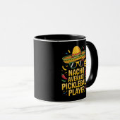 Nacho Average Pickleball Player マグカップ (正面右)
