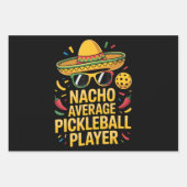 Nacho Average Pickleball Player ラッピングペーパーシート (正面2)
