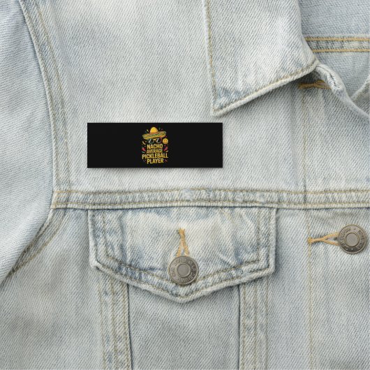 Nacho Average Pickleball Player 名札 (インサイチュ)