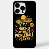 Nacho Average Pickleball Player Case-Mate iPhoneケース (裏面)