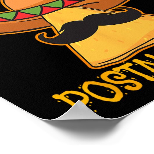 Nacho Average Postworker Cinco De Mayo Postman ポスター (角)