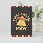 Nacho Average PSW Funny Caregivers サンキューカード (スタンド正面)