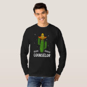 Nacho Average School Counselor Funny Cactus Lover  Tシャツ (正面フル)