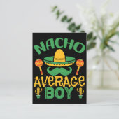 nacho-average-senorita-cinco-de-mayo-happy-funny- シーズンポストカード (スタンド正面)