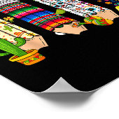 Nacho Average Teacher Cinco De Mayo Fiesta Mexican ポスター (角)