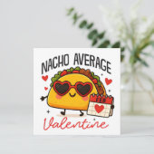 Nacho Average Valentine Flat Holiday Card シーズンカード (スタンド正面)