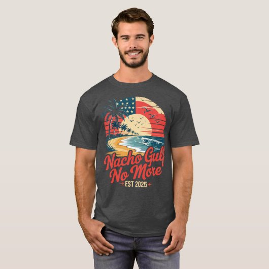 Nacho gulf no more of America (2) Tシャツ (正面フル)