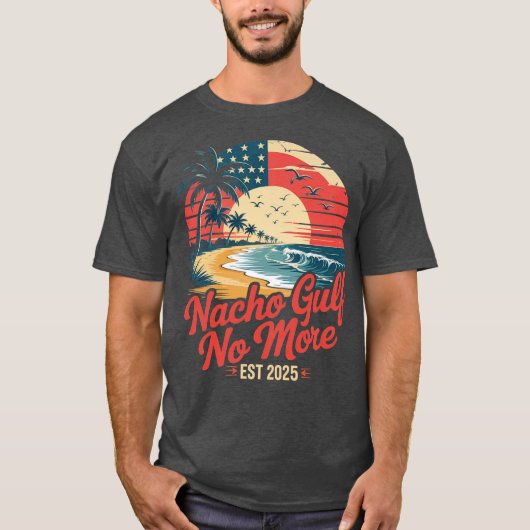 Nacho gulf no more of America (2) Tシャツ (正面)