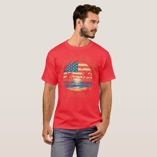 Nacho gulf no more of America Tシャツ (正面フル)