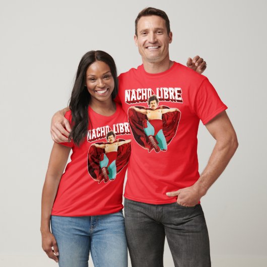 Nacho libre retro tシャツ (ユニセックス)