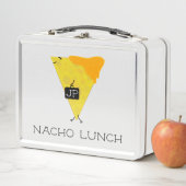 NACHO LUNCHパーソナライズされた Tortilla Chip with Cheese メタルランチボックス (インサイチュ)