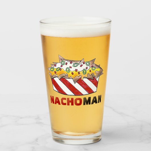 NACHO (MACHO)マンチーズチップスグルメ タンブラーグラス (ドリンク正面)