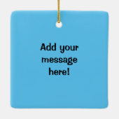 NachosはチーズハラペーニョのNachoのトーティーヤ破片を溶かしました セラミックオーナメント (裏面)