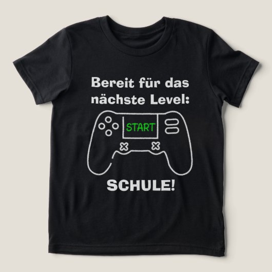 Nächste Level - Schule | Einschulung トライブレンドＴシャツ (デザイン正面)