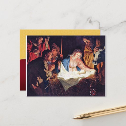 nacimiento シーズンポストカード (正面/裏面インサイチュ)