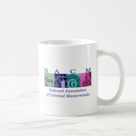 NACM -刑事首謀者のマグ コーヒーマグカップ (右)