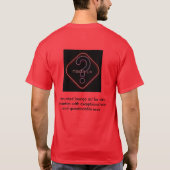 Nada UV フローズン・フレームTシャツ Tシャツ (裏面)