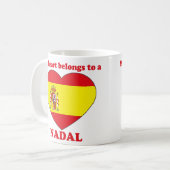 Nadal コーヒーマグカップ (正面左)