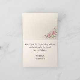 Nadeshiko Thank You Card サンキューカード