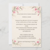 Nadeshiko Wedding Invitation 招待状 (正面)