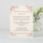Nadeshiko Wedding Invitation 招待状 (スタンド正面)