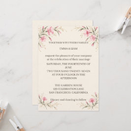Nadeshiko Wedding Invitation 招待状