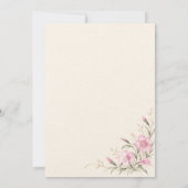 Nadeshiko Wedding Invitation 招待状 (裏面)