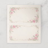 Nadeshiko Wedding Place Card プレイスカード (外部開封)