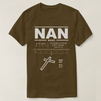 Nadi International Airport NAN Tシャツ