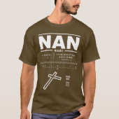 Nadi International Airport NAN Tシャツ (正面)