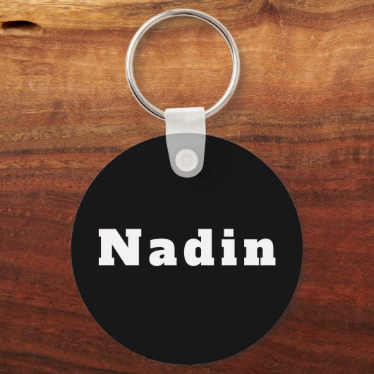 Nadin キーホルダー (裏面)