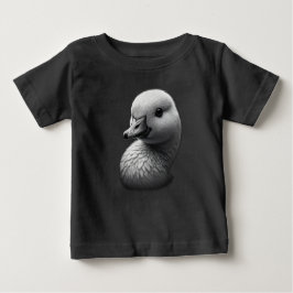 Nadine the Goose Baby Tee - Baby Gosling Portrait ベビーTシャツ