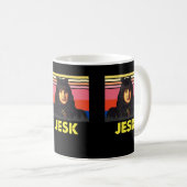 Nadja Jesk影の中で私たちが何を行うヴィンテージ おもしろい コーヒーマグカップ (正面右)