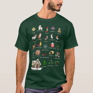 Nadolig クリスマス tシャツ