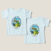 Nae Nae & Lulu アドベンチャー トドラーTシャツ (デザイン正面&裏面)
