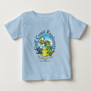 Nae Nae & Lulu ガルフコースト探検隊  ベビーTシャツ