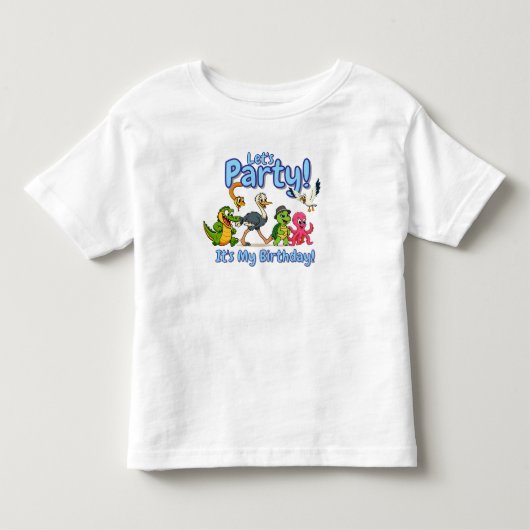 Nae Nae & Lulu 誕生日キッズTシャツ トドラーTシャツ (正面)