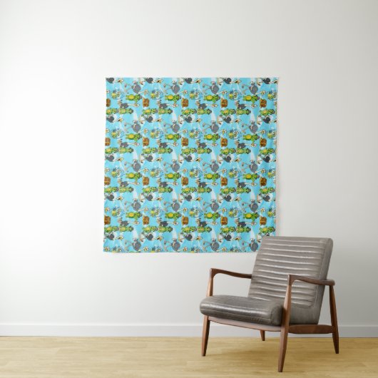 Nae Nae & Lulu Adventuresスモールタペストリー タペストリー (インサイチュ(横))
