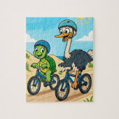 Nae Nae & Lulu Adventures 自転車に乗ってアドベンチャーパズル ジグソーパズル (縦)