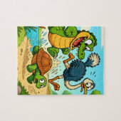 Nae Nae & Lulu Adventures Book Page Puzzle ジグソーパズル (横)